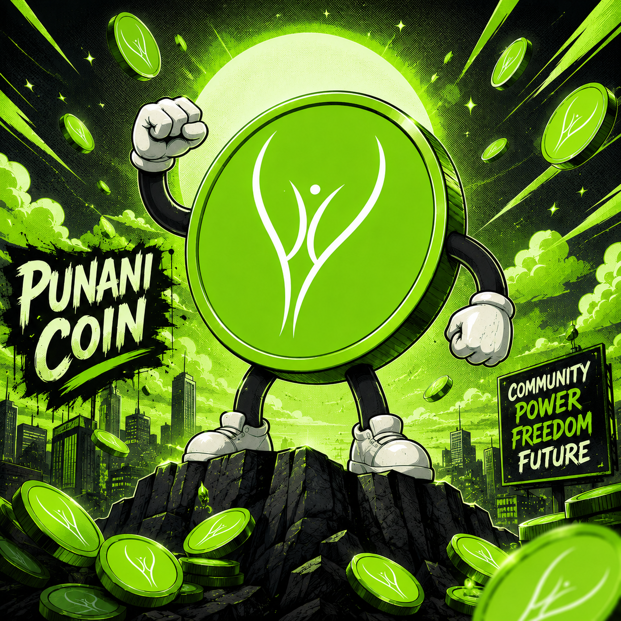 PunaniCoin character